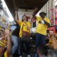 Pro-democracy group "Bersih" (Clean) chairwoman Maria Chin Abdullah rallies supporters as they prepare to march towards Dataran Merdeka in Malaysia's capital city of Kuala Lumpur